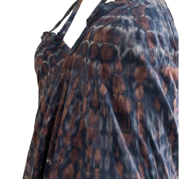 Saona Collection Tie Dye Maxi Dress - Picture 3 of 7